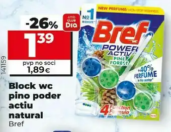 Dia Discos activos baño bref wc oferta