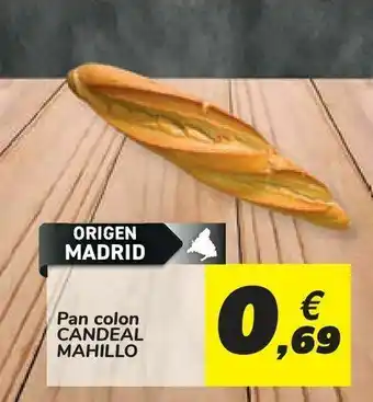 Carrefour Pan colon candeal mahillo oferta