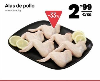 AhorraMas Alas de pollo oferta