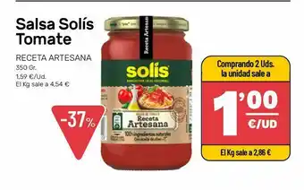 Salsa de tomate solís