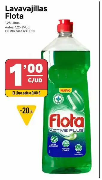 AhorraMas Detergente lavavajillas flota oferta