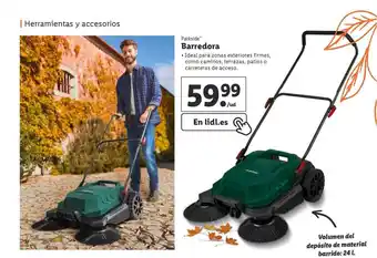 Lidl Barredora Parkside oferta