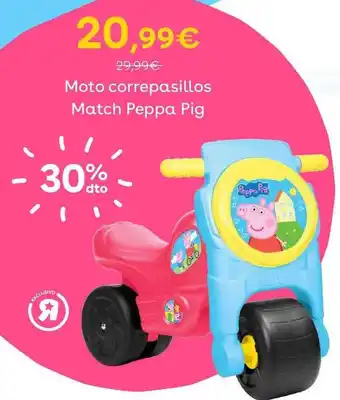 ToysRus Moto Correpasillos Match Peppa Pig oferta