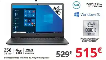 Dynos Informática Portátil Dell Vostro 3501 oferta
