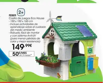 Eroski Feber Casita De Juegos Eco House oferta