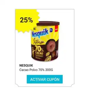 Consum Nesquik Cacao Polvo 70% 300g oferta