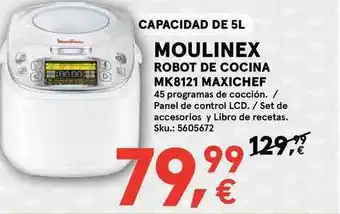 Worten Moulinex Robot De Cocina Mk8121 Maxichef oferta