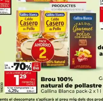 Dia Brou 100% natural de pollastre oferta