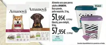 El Corte Inglés Amanova Alimento Seco Para Perrros Adultos oferta