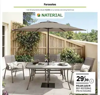 Leroy Merlin Naterial Polar 2,62m oferta