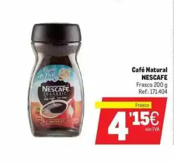 Makro Café Natural Nescafe Frasco 200g oferta