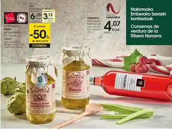 Eroski En Conservas Anko Señalizadas - Inurrieta Vino Rosado D.o. Navarra, 75cl oferta