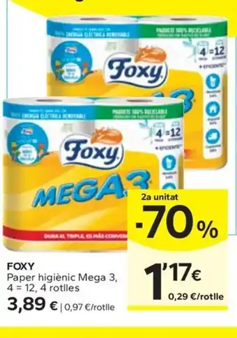 Caprabo Foxy oferta