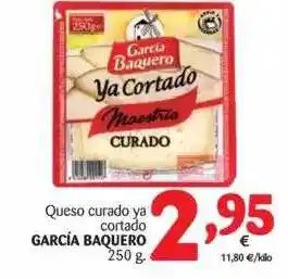 Alimerka García Baquero Queso Curado Ya Cortado 250g oferta