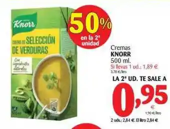 Alimerka Knorr Cremas 500ml oferta