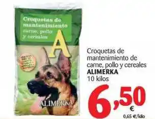Alimerka Croquetas De Mantenimiento De Carne, Pollo Y Cereales Alimerka 10 Kilos oferta