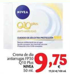 Alimerka Nivea Crema De Día Antiarrugas FP30 Q10 Plus 50ml oferta