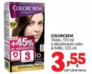 Alimerka Colorcrem Tintes, 170 Ml. O Decolorante Color & Brillo, 225 Ml oferta