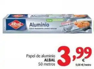 Alimerka Albal Papel De Aluminio 50 Metros oferta