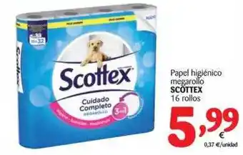 Alimerka Scottex Papel Higiénico Megarollo 16 Rollos oferta