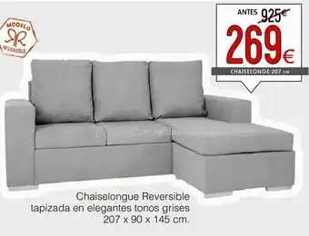 Atrapamuebles Chaise longue reversible canyon oferta