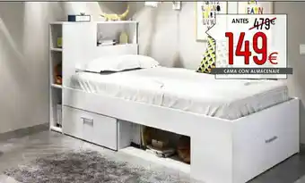 Atrapamuebles Camas con almacenaje lanka oferta
