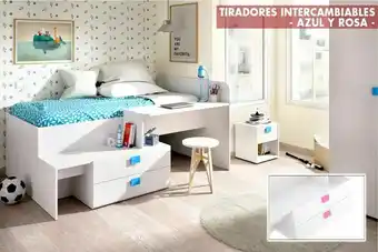 Atrapamuebles Cama compacta baja chic oferta