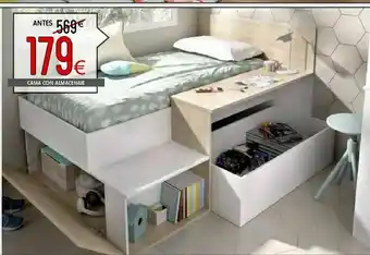 Atrapamuebles Camas con almacenaje mak oferta