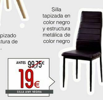 Atrapamuebles Sillas oferta
