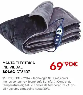 Cenor Almohadilla eléctrica solac oferta