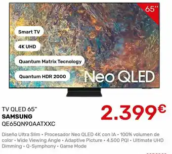 Cenor Smart tv samsung oferta