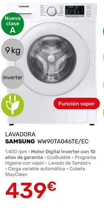 Cenor Lavadoras samsung oferta