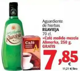 Alimerka Ruavieja Aguardiente De Hierbas 70cl oferta
