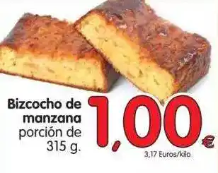 Alimerka Bizcocho De Manzana Porción De 315g oferta