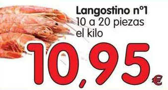 Alimerka Langostino N°1 10 A 20 Piezas El Kilo oferta