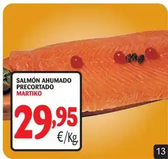 Alimerka Salmón Ahumado Precortado Martiko oferta