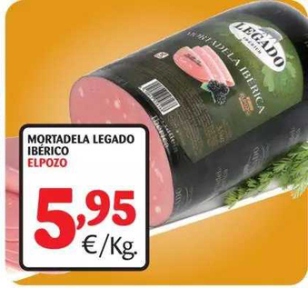 Alimerka Elpozo Mortadela Legado Ibérico oferta