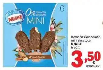 Alimerka Nestlé Bombón Almendrado Mini Sin Azúcar 6uds. oferta