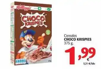 Alimerka Choco Krispies Cereales 375g oferta