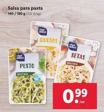 Lidl Salsa Para Pasta 140 ∕ 180g oferta