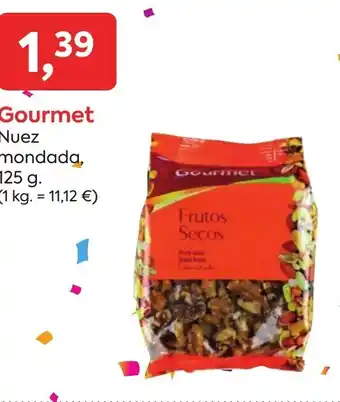 Suma Supermercados Gourmet Nuez mondada, oferta