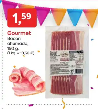 Suma Supermercados Gourmet Bacon ahumado, oferta