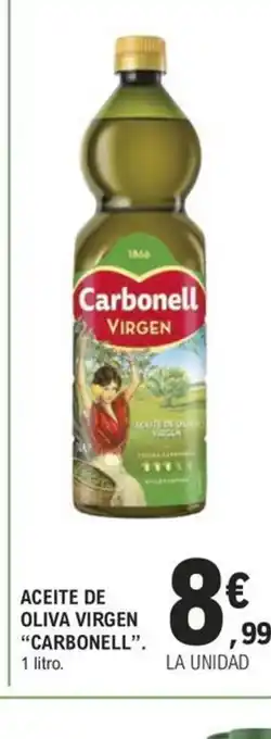 E.Leclerc ACEITE DE OLIVA VIRGEN CARBONELL oferta