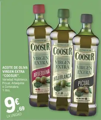 E.Leclerc ACEITE DE OLIVA VIRGEN EXTRA "COOSUR oferta