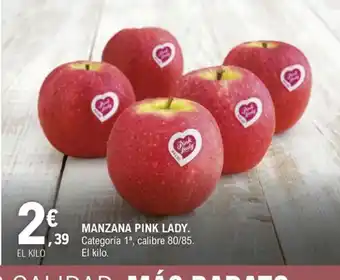 E.Leclerc MANZANA PINK LADY oferta