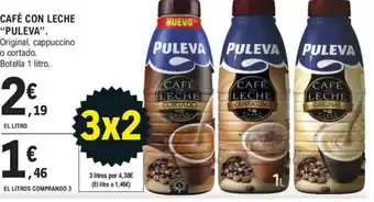 E.Leclerc CAFÉ CON LECHE PULEVA oferta