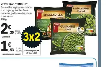 E.Leclerc VERDURAS "FINDUS oferta