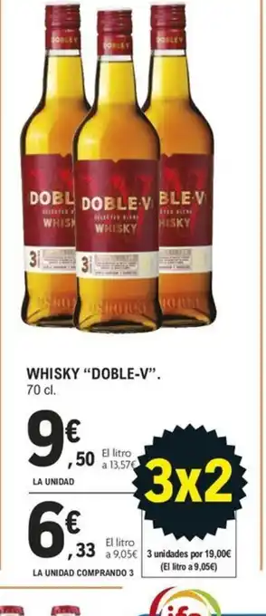 E.Leclerc WHISKY DOBLE-V oferta