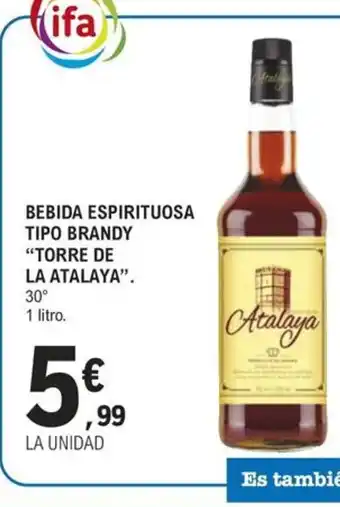 E.Leclerc BEBIDA ESPIRITUOSA TIPO BRANDY oferta