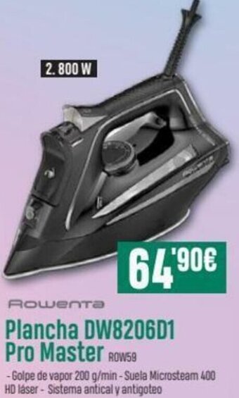 PCBox Rowenta Plancha DW8206D1 Pro Master oferta